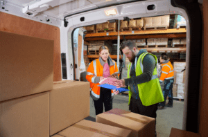 Courier work as a full time income