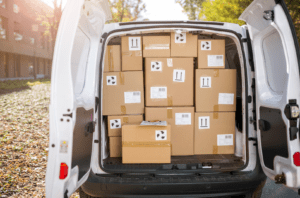 What are the risks of courier driving?
